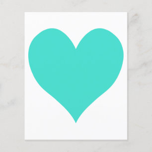 Coeur mignon Turquoise