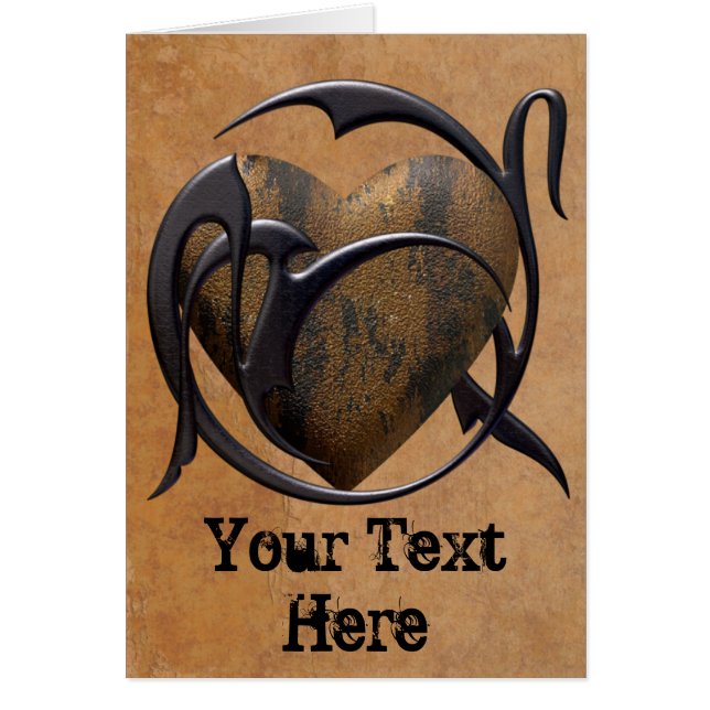 Coeur mis en cage (Devant)