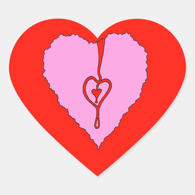 Cœur My Hole Heart - Art Sticker (Devant)