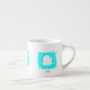 Coeur neige d'hiver Espresso Mug