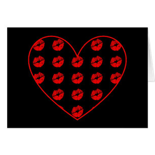 Coeur noir des baisers
