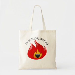 Coeur noir - Sac d'Halloween pour enfants