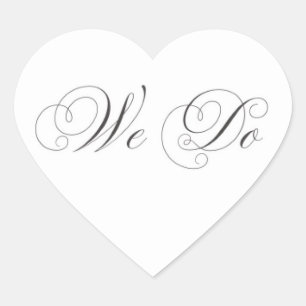 coeur nous faisons autocollants