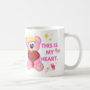 Coeur Ours Hug Mug