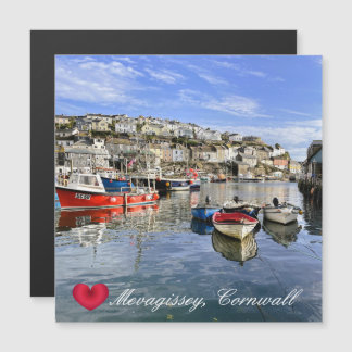 Coeur personnalisé Mevagissey Poisson Atterrissage