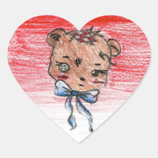 Cœur Rhea : Sticker cardiaque
