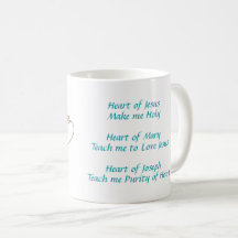 Coeur Rosary Café Mug