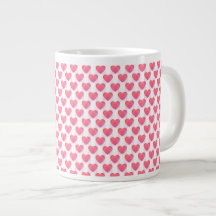 Coeur rose mignon Lovely Valentine Mug