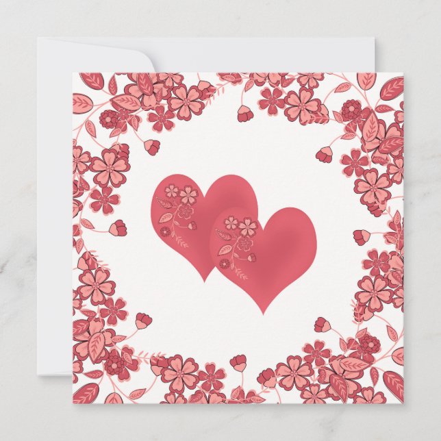 cœur rouge amour Saint-Valentin (Devant)
