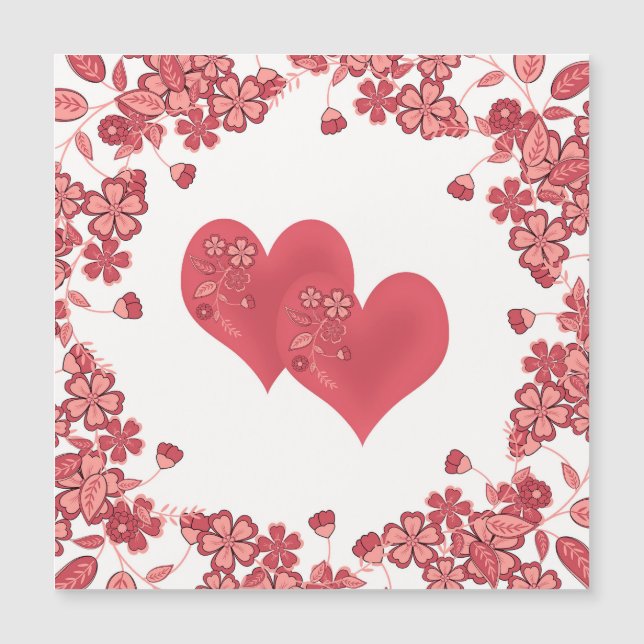 cœur rouge amour Saint-Valentin (Devant)