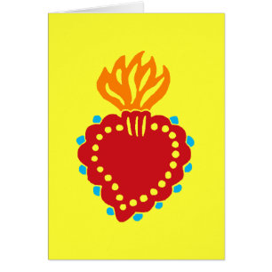 Coeur sacré de l'art populaire mexicain