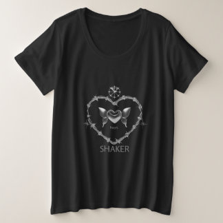 "Coeur Shaker : Amour en mouvement T-Shirt Design"