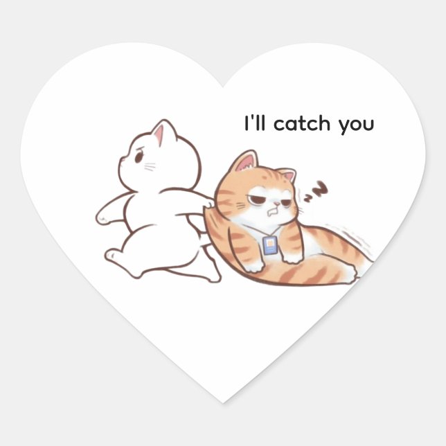 Cœur Sticker (Devant)