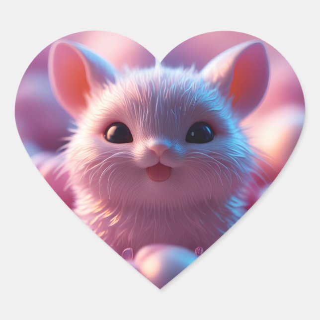 Cœur Sticker (Devant)