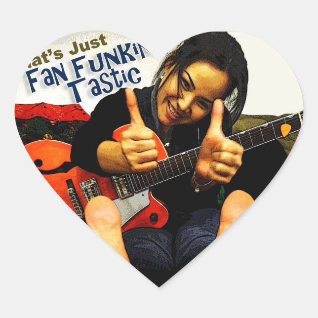 Cœur Sticker (Devant)