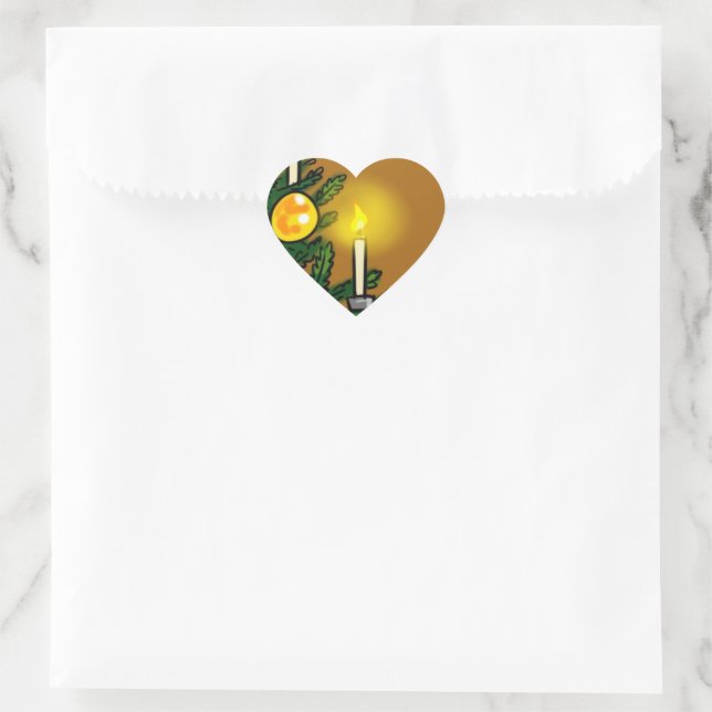 Cœur Sticker (Sac)
