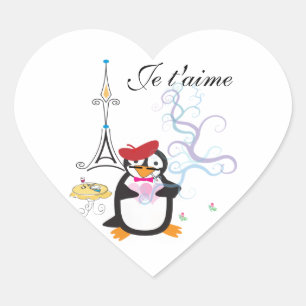 Cœur Sticker à Paris