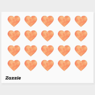 Cœur Sticker cardiaque tropical