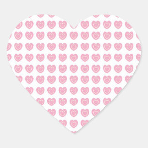 Cœur Sticker Coeur Arrière - plan rose
