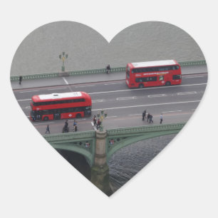 Cœur Sticker Coeur de London City Bus