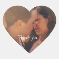 Sticker Coeur Mariage Photo