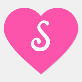 Cœur Sticker Coeur Monogramme rose Lipstick 60