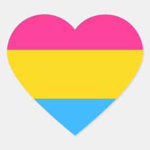 Cœur Sticker Coeur Pan Pride