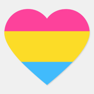 Cœur Sticker Coeur Pan Pride
