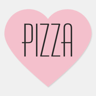 Cœur Sticker Coeur Pizza