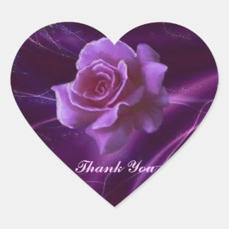 Cœur Sticker Coeur Rose élégant