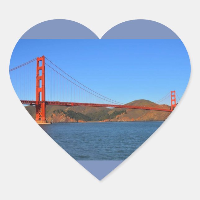 CŒUR STICKER COEUR SAN FRANCISCO (Devant)