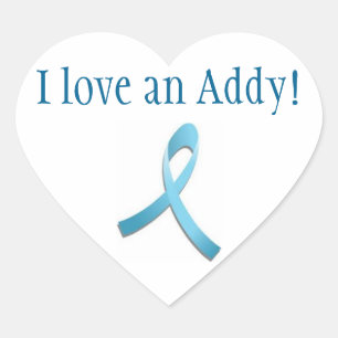 Cœur Sticker d'amour d'Addison