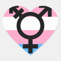 Sticker de la fierté transgenre MTF FTM