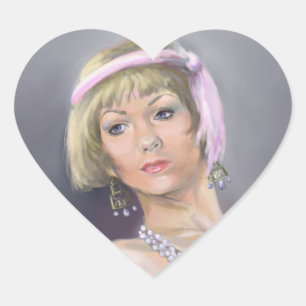 Cœur Sticker du coeur du vaporisateur