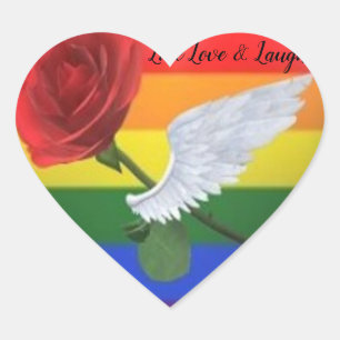 Cœur sticker of love By James Michael Miller 3/18/2024