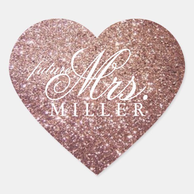 Cœur Sticker - Parties scintillant Heart Fab future Mme (Devant)