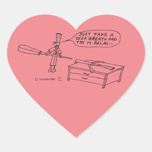 Cœur Sticker profond du coeur du souffle (Devant)