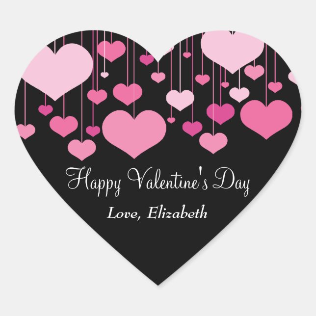 Cœur Sticker Valentine (Devant)