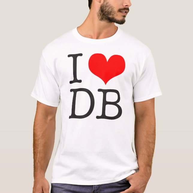 (Coeur) T-shirt léger du DB I (Devant)