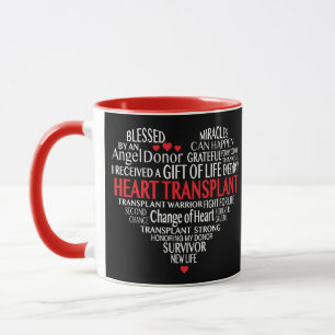 Coeur Transplant Conception originale Mug
