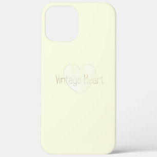 Coeur vintage 3 - Beau Coque Jaune Vintage