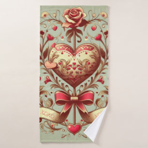 Coeur vintage Valentine's day xoxo