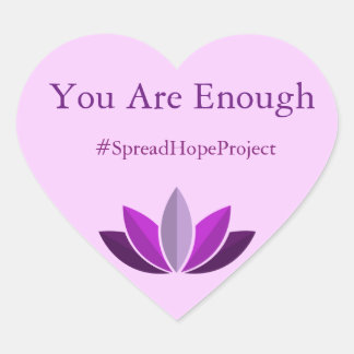 Cœur Vous Êtes Assez Sticker