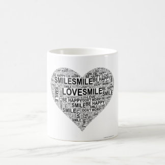 Coeur Word Art Mug