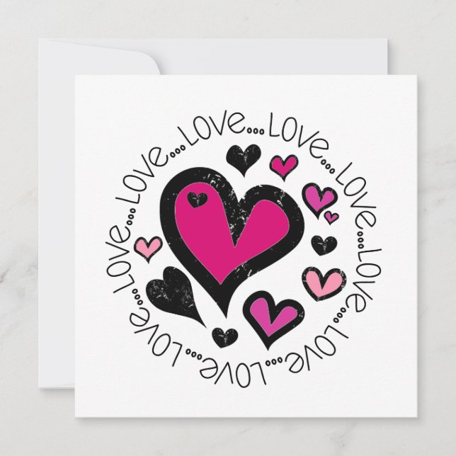 Coeurs Amour Amour Amour (Devant)