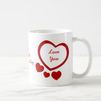Coeurs Amour Mug