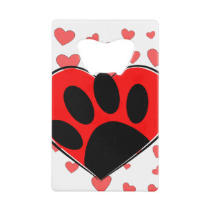 Coeurs Amoureux de les chiens partout