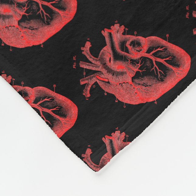 Coeurs anatomiques Horreur Rouge Noir Couverture c (Coin)