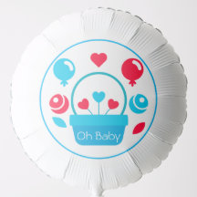 Coeurs, ballons et corbeille cardiaque