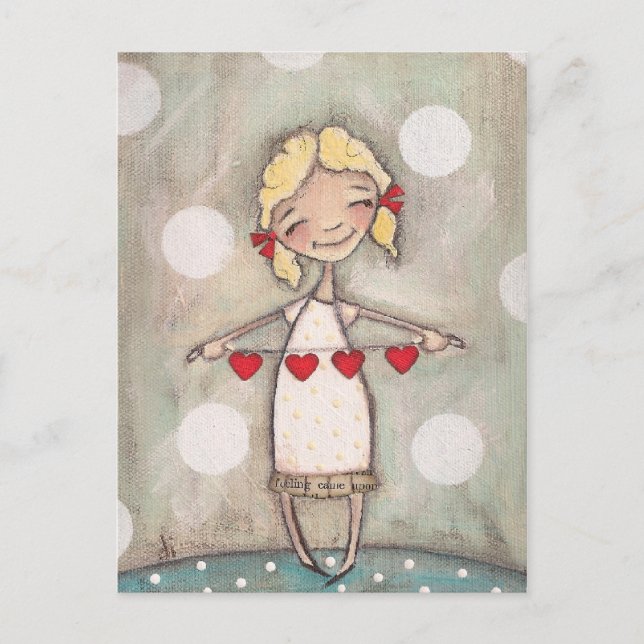 Coeurs - Carte postale (Devant)